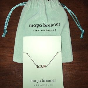 Maya Brennan LOVE Silver Bracelet